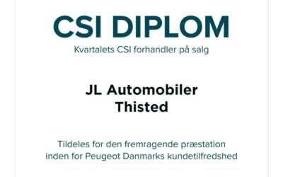 CSI DIPLOM – JL Automobiler A/S