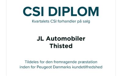 CSI DIPLOM – JL Automobiler A/S